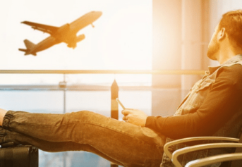 Waiting at the airport