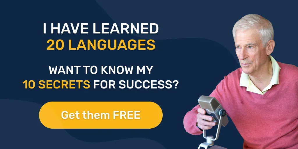 Steve shares his secrets to learning languages